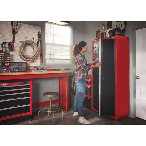 craftsman 2000 steel freestanding garage cabinet in red|CRAFTSMAN 2000 Series Garage Storage Cabinet, .